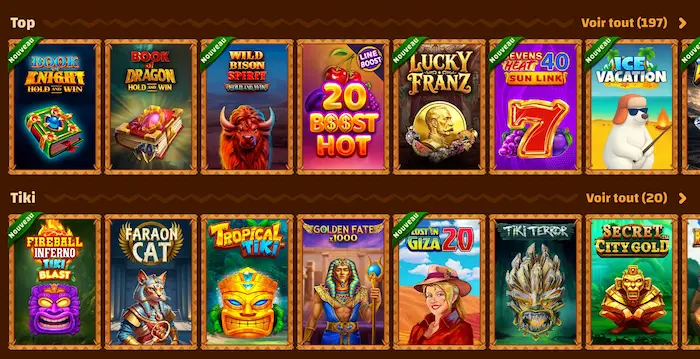 Sélection de Jeux games
